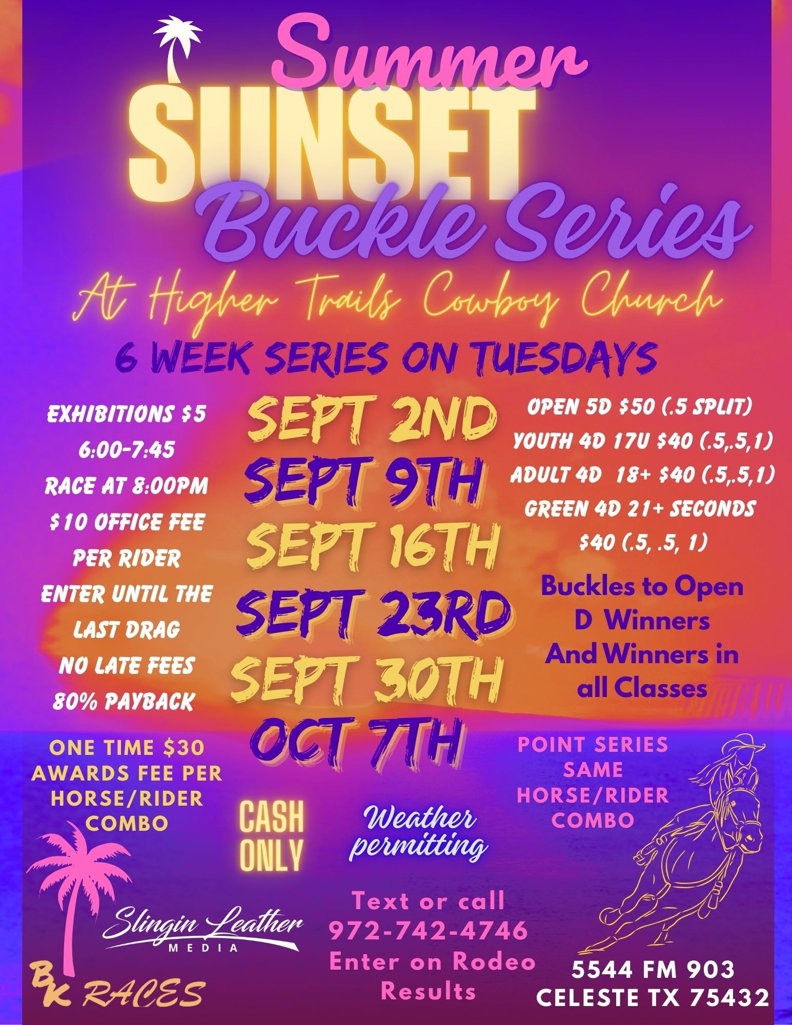 Summer Sunset Buckle Series