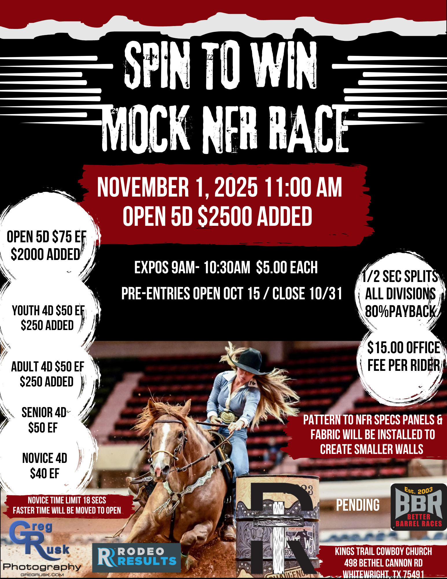 Spin To Win Mock NFR Race 