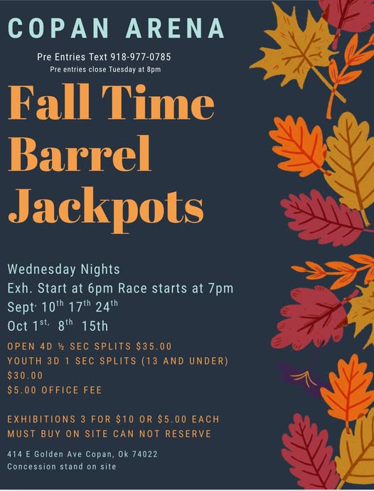 Fall Time Barrel Jackpots