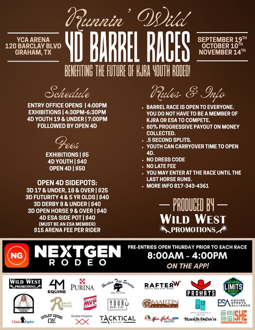 Runnin Wild 4D Barrel Races