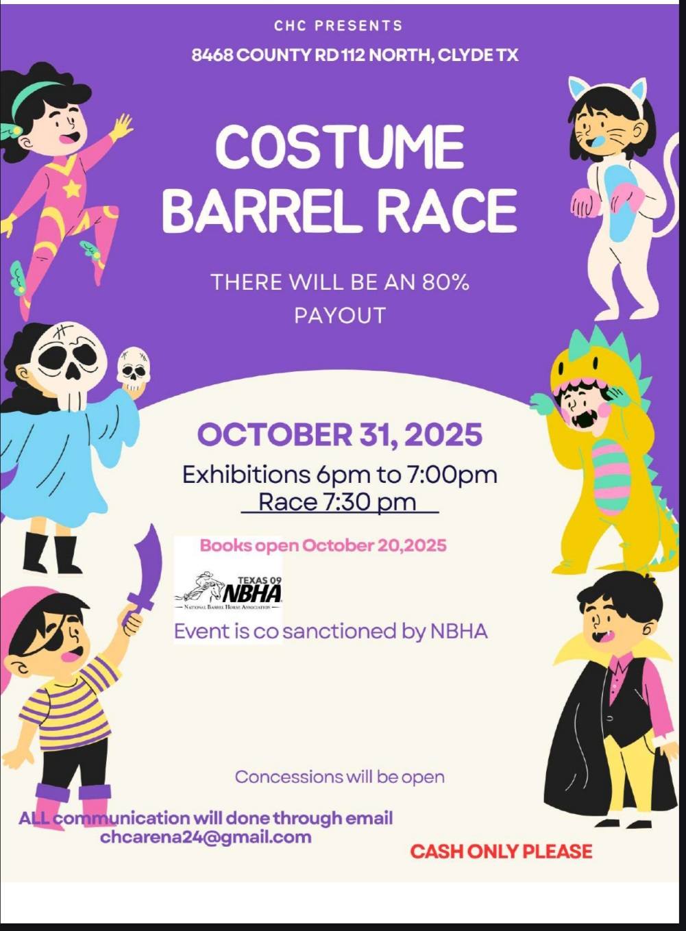 Costume Barrel Race