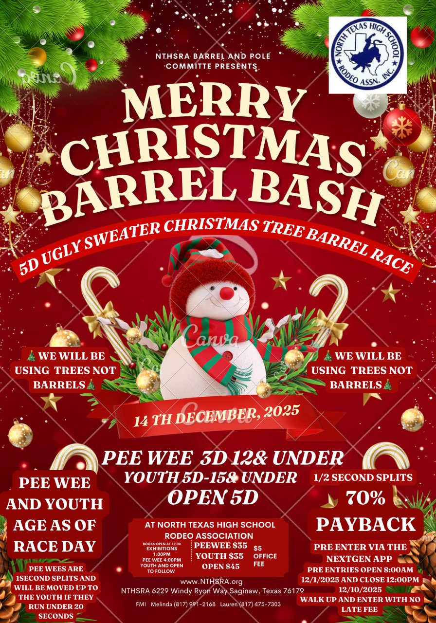 Merry Christmas Barrel Bash