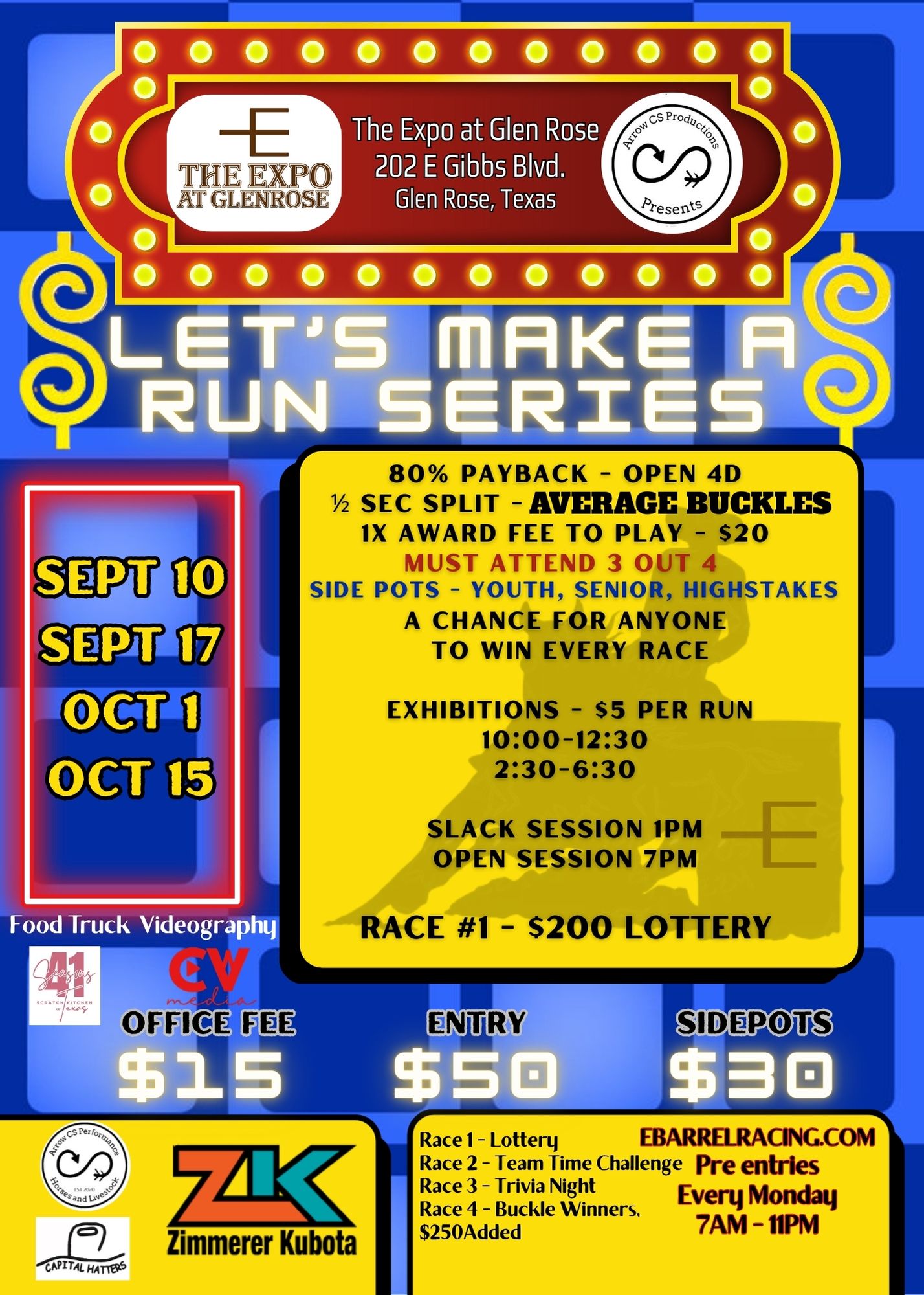 LETS MAKE A RUN SERIES