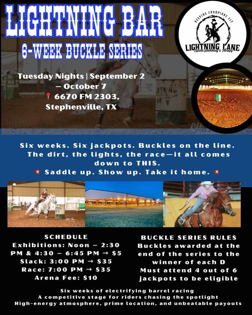 Lightning Bar 6 Week Series