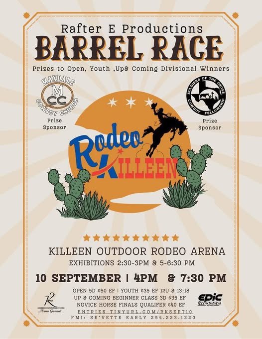 Flyer 1 for Open 5D Barrel Race