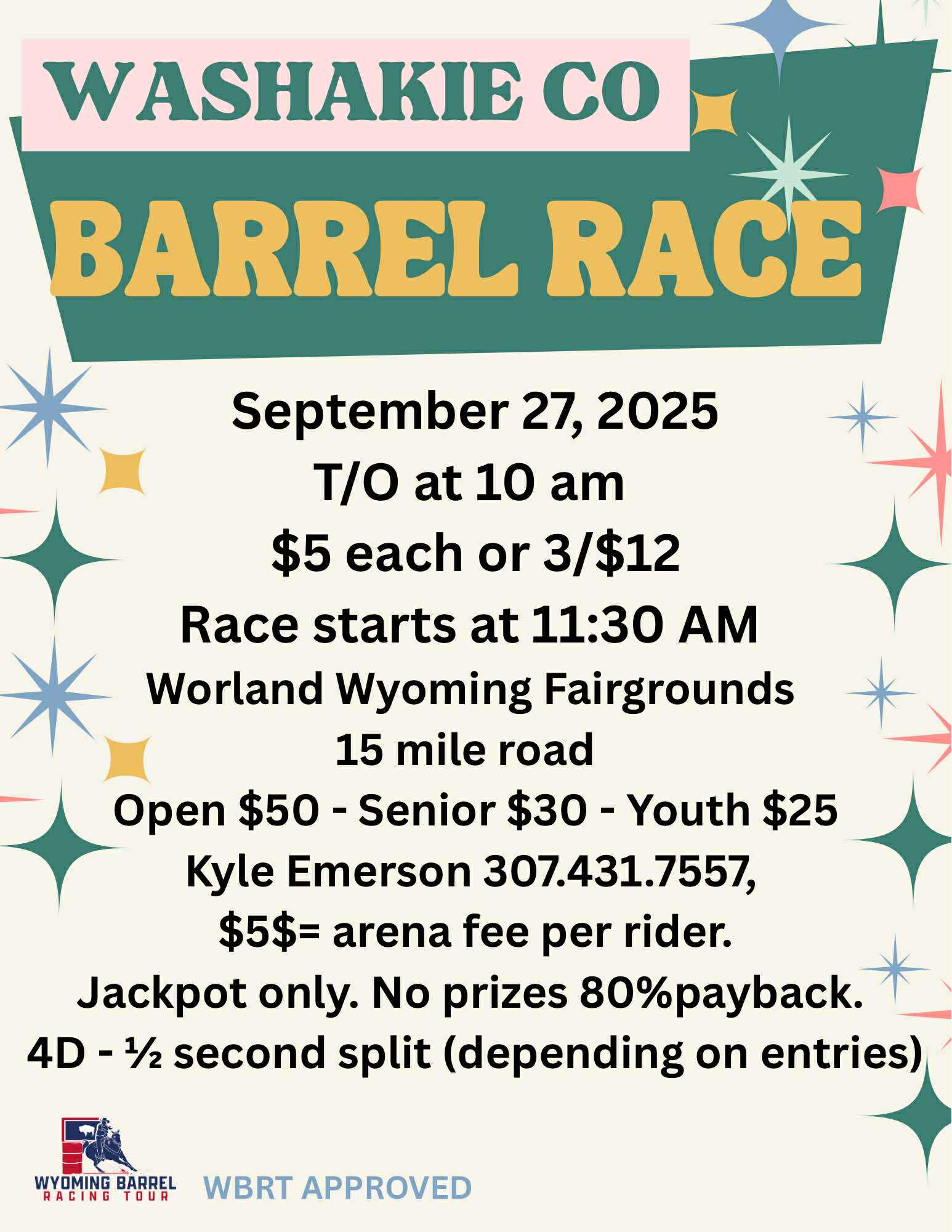 Washakie County Barrel Race
