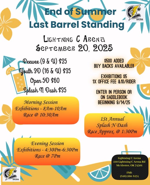 End of Summer Last Barrel Standing