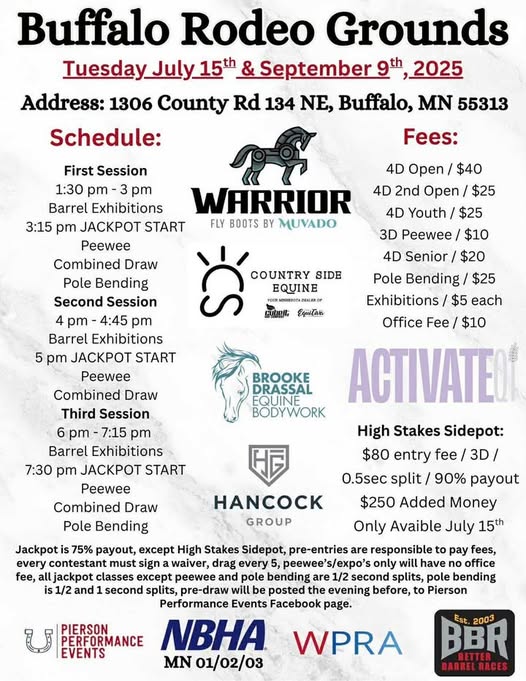 Flyer 1 for Buffalo Rodeo Grounds