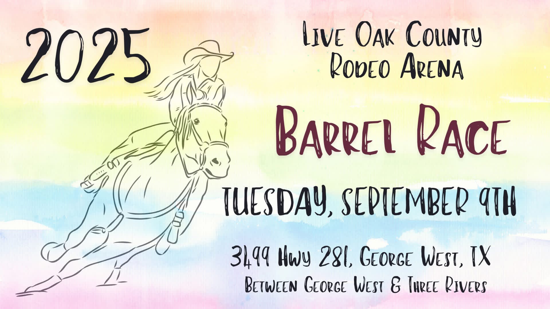 Flyer 1 for Open Barrel Race