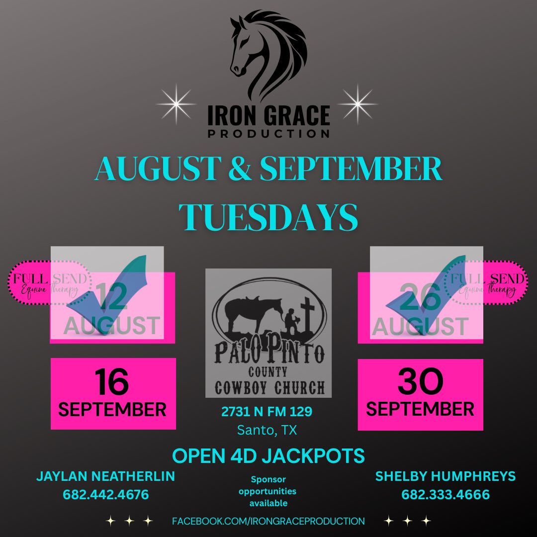 Flyer for Aug and Sept Tuesdays