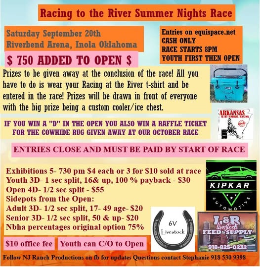 Flyer for Race To The River