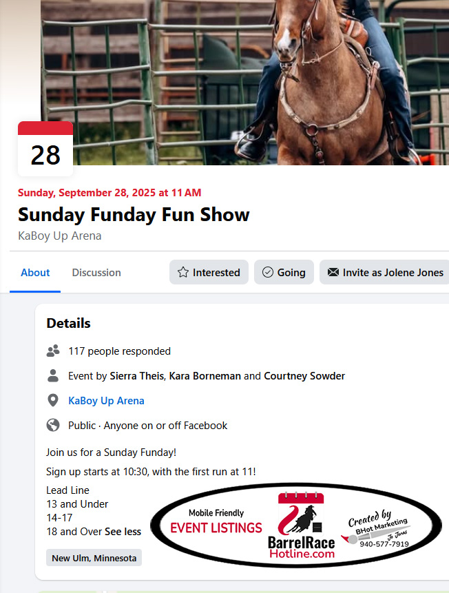 Flyer for Sunday Funday