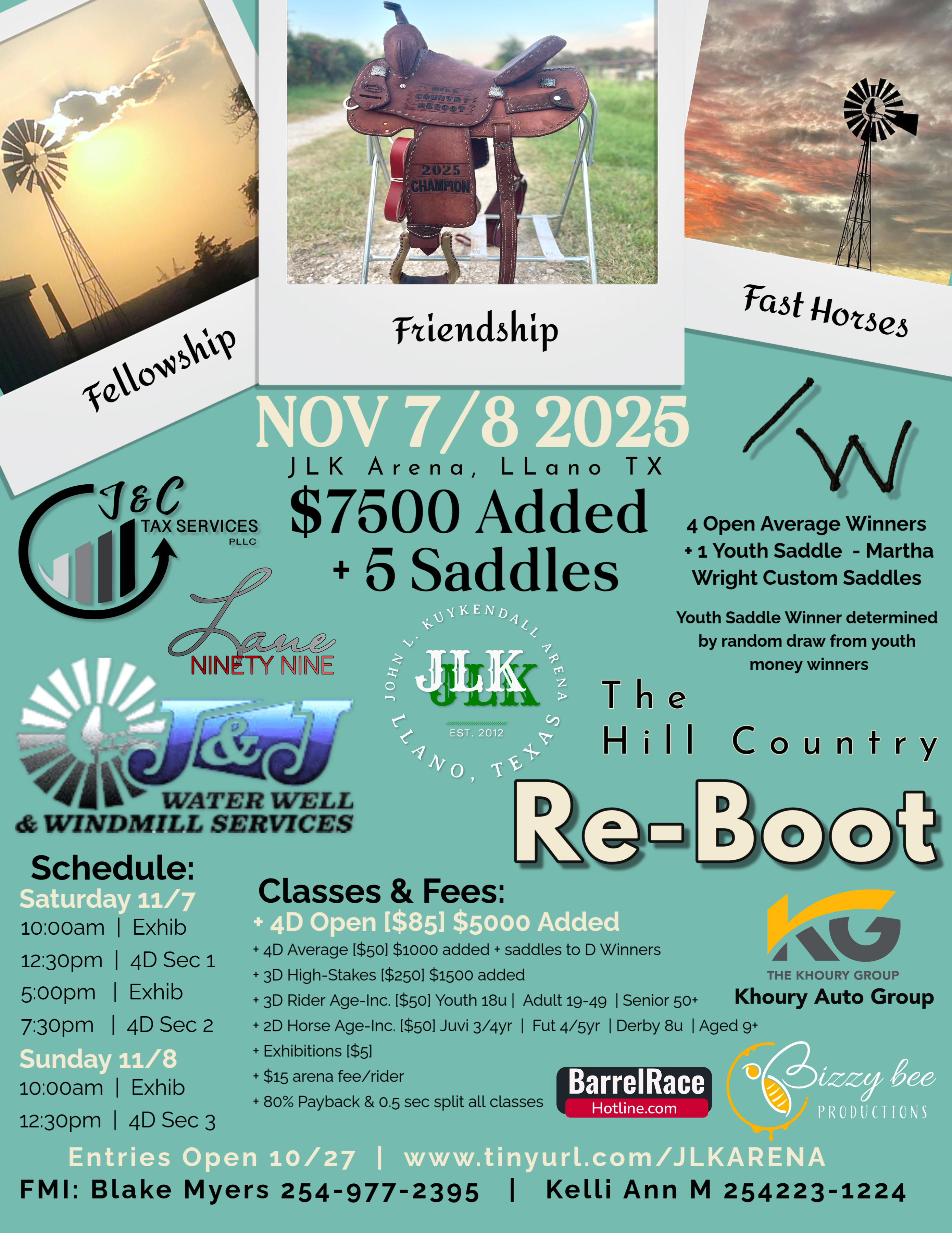 Flyer 1 for Save The Date 2nd Annual Hill Country Re-Boot