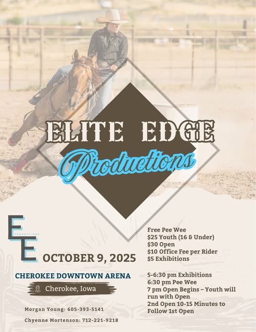 Flyer 1 for Elite Edge Open Barrel Race