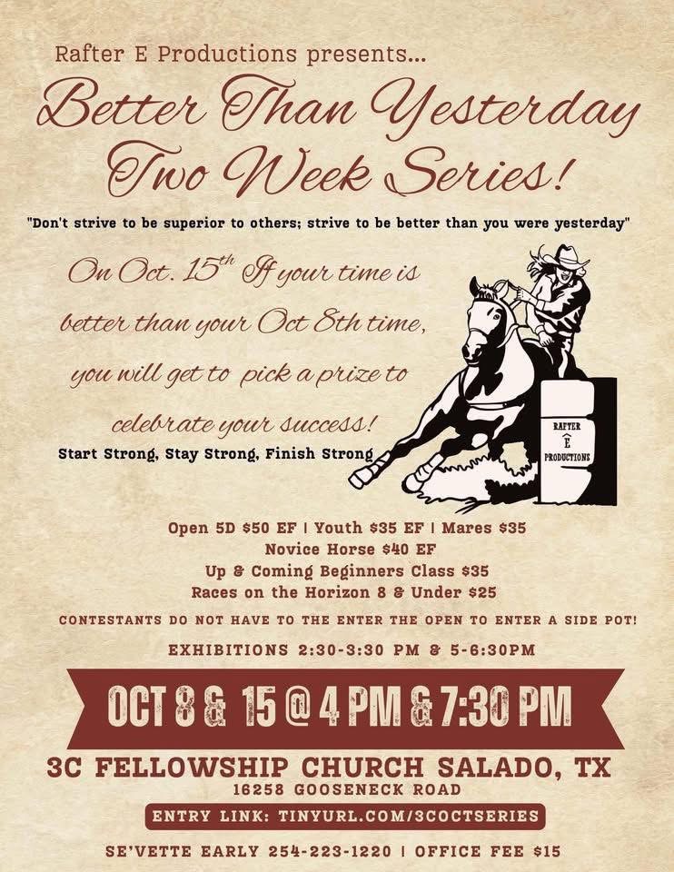 Flyer 1 for Better Than Barrel Race