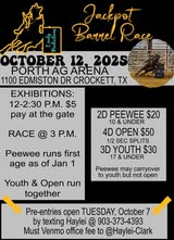 Flyer 1 for Jackpot Barrel Race