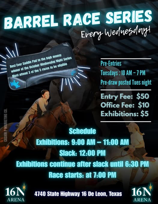 Flyer 1 for Barrel Race Series
