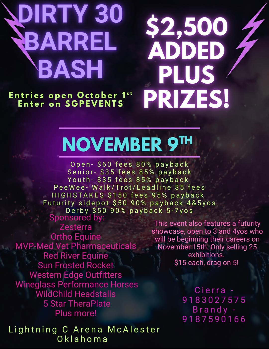 Flyer 1 for Dirty 30 Barrel Bash