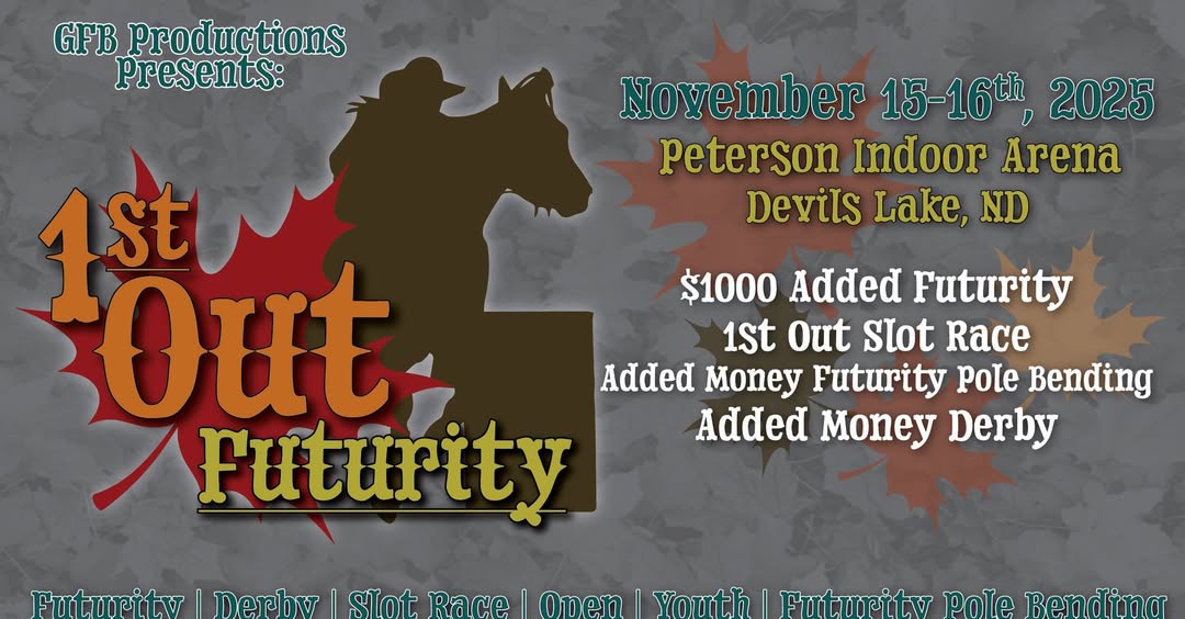 Flyer 1 for 1st Out Futurity