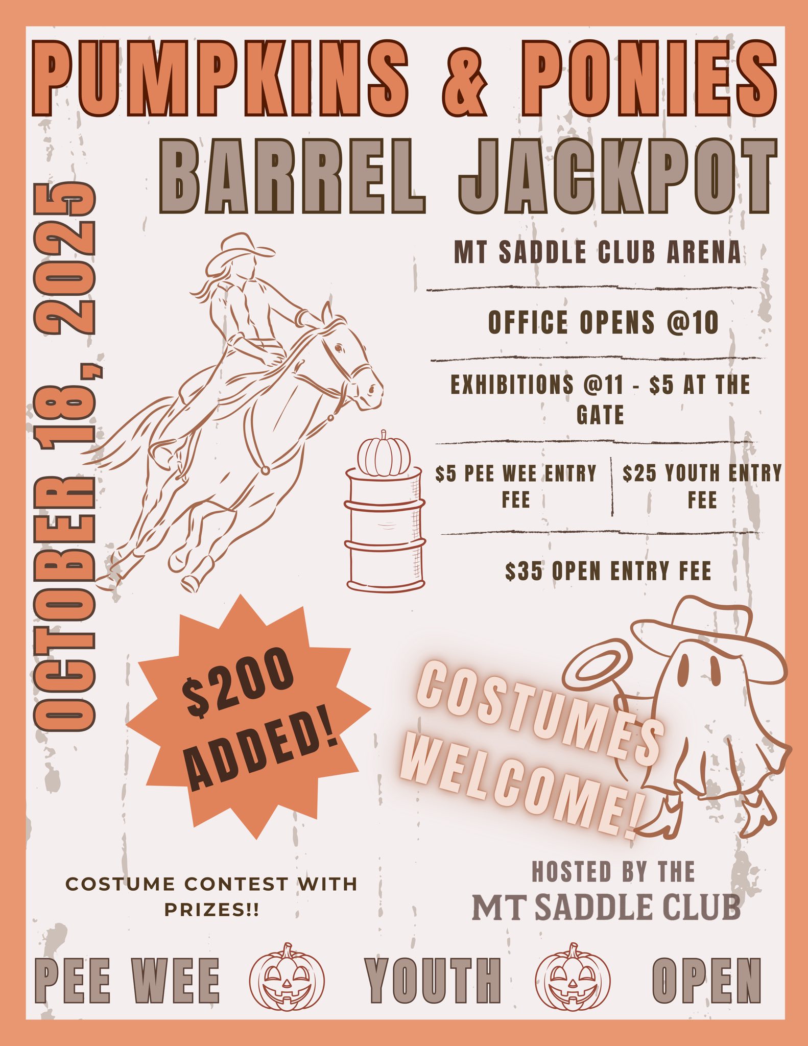 Flyer 1 for Pumpkins & Ponies
