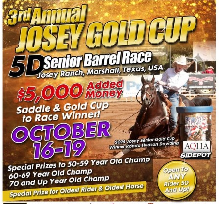 3rd Annual Josey Gold Cup