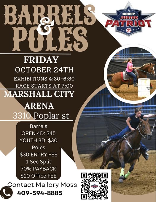 Flyer 1 for Barrels & Poles