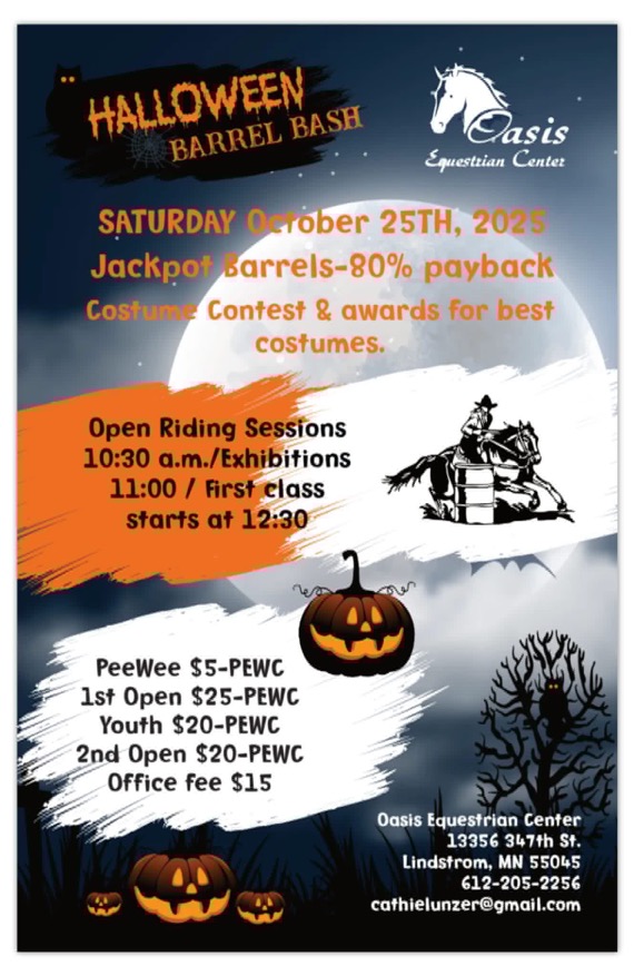 Flyer 1 for Halloween Barrel Bash