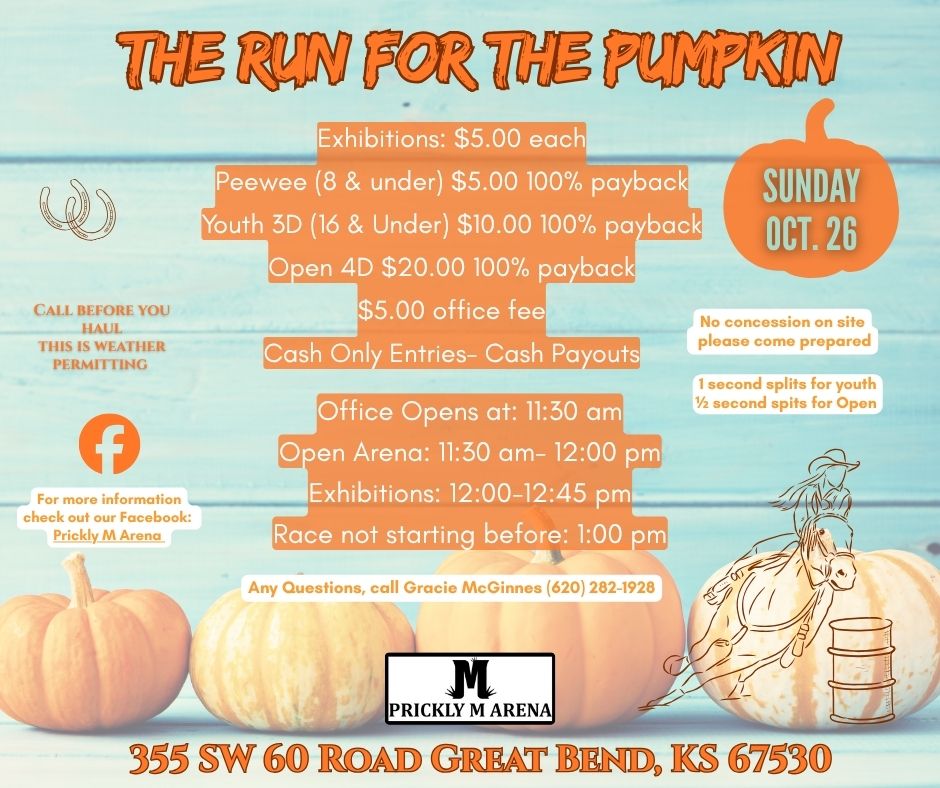 Flyer 1 for The Run For The Pumpkin 