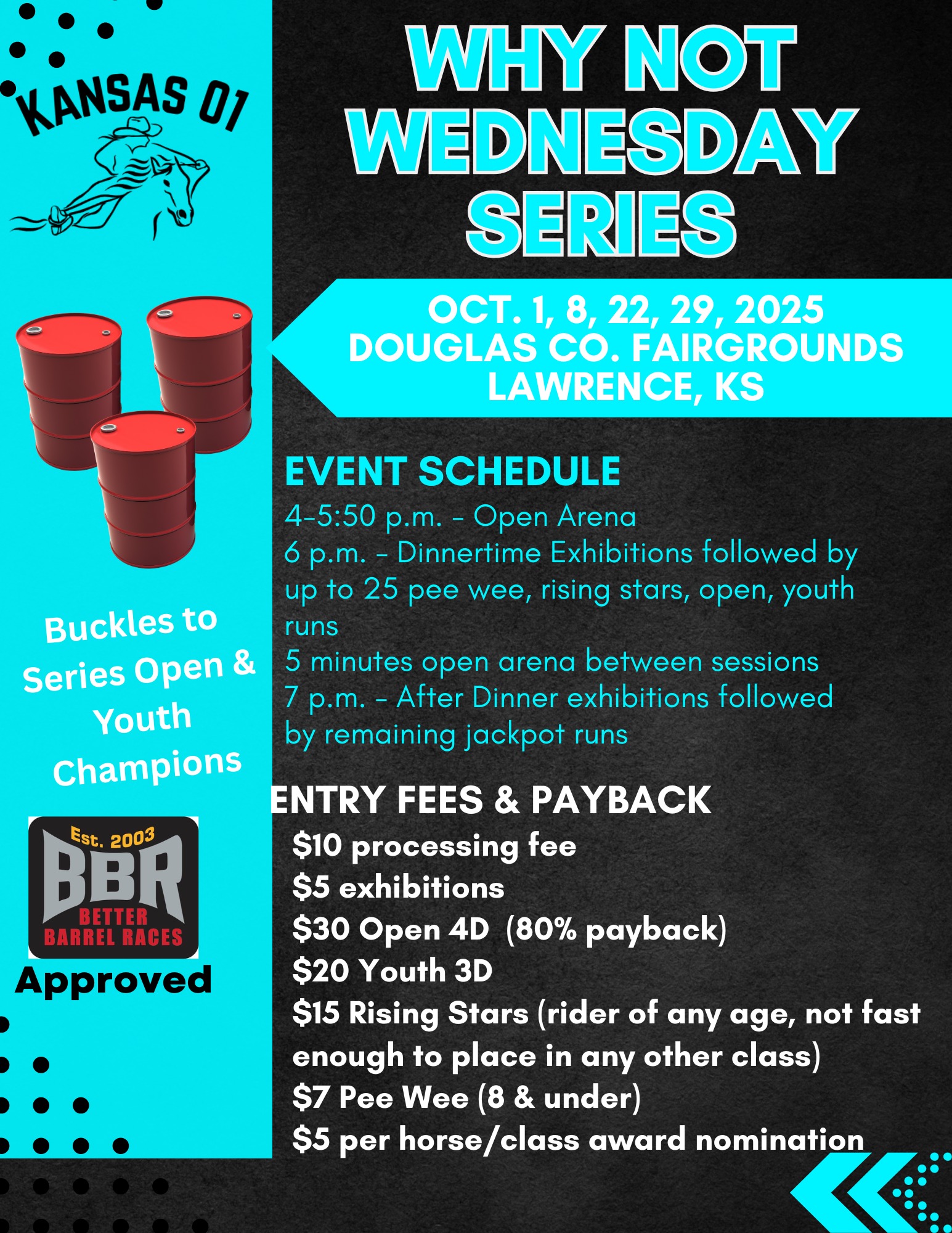 Flyer 1 for Why Not Wednesday Series KS01