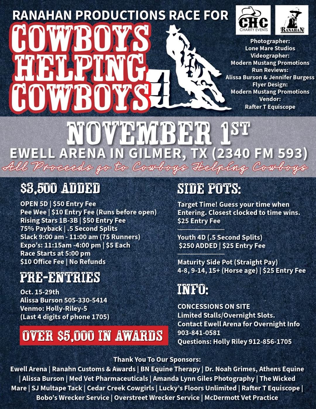 Flyer 1 for Cowboys Helping Cowboys