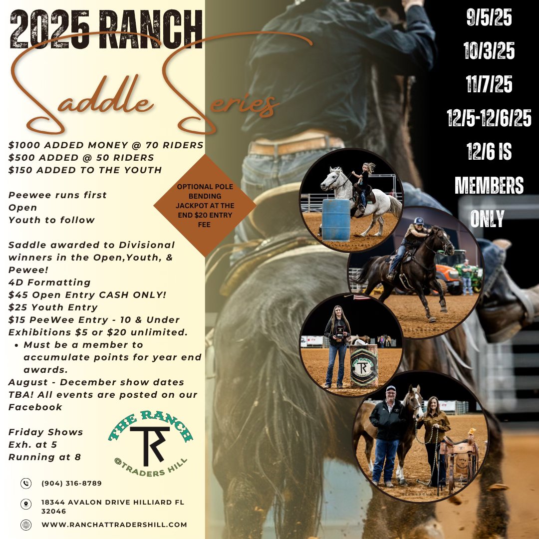 Flyer 1 for The Ranch at Traders Hill Saddle Series