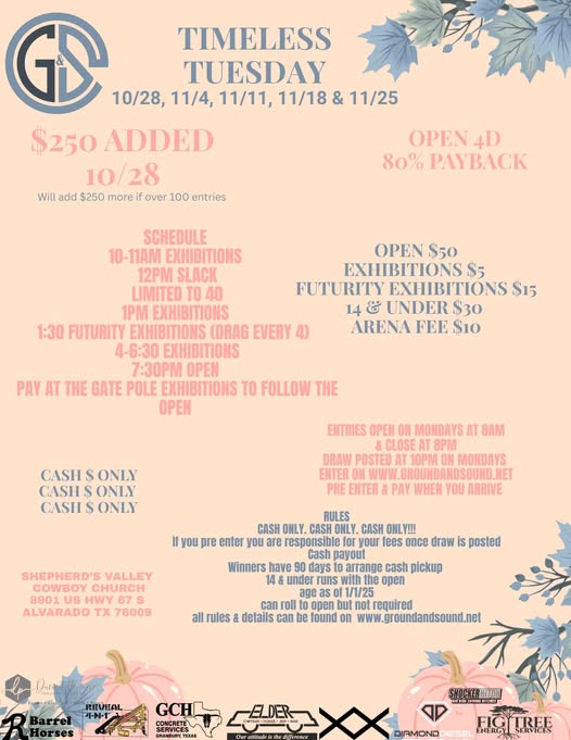 Flyer 1 for Timeless Tuesdays