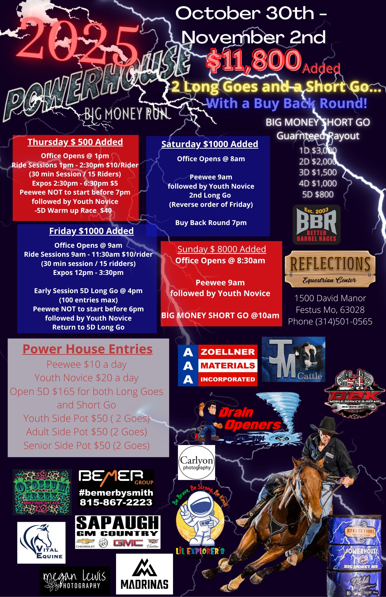 Flyer 1 for 2025 Powerhouse Big Money Run