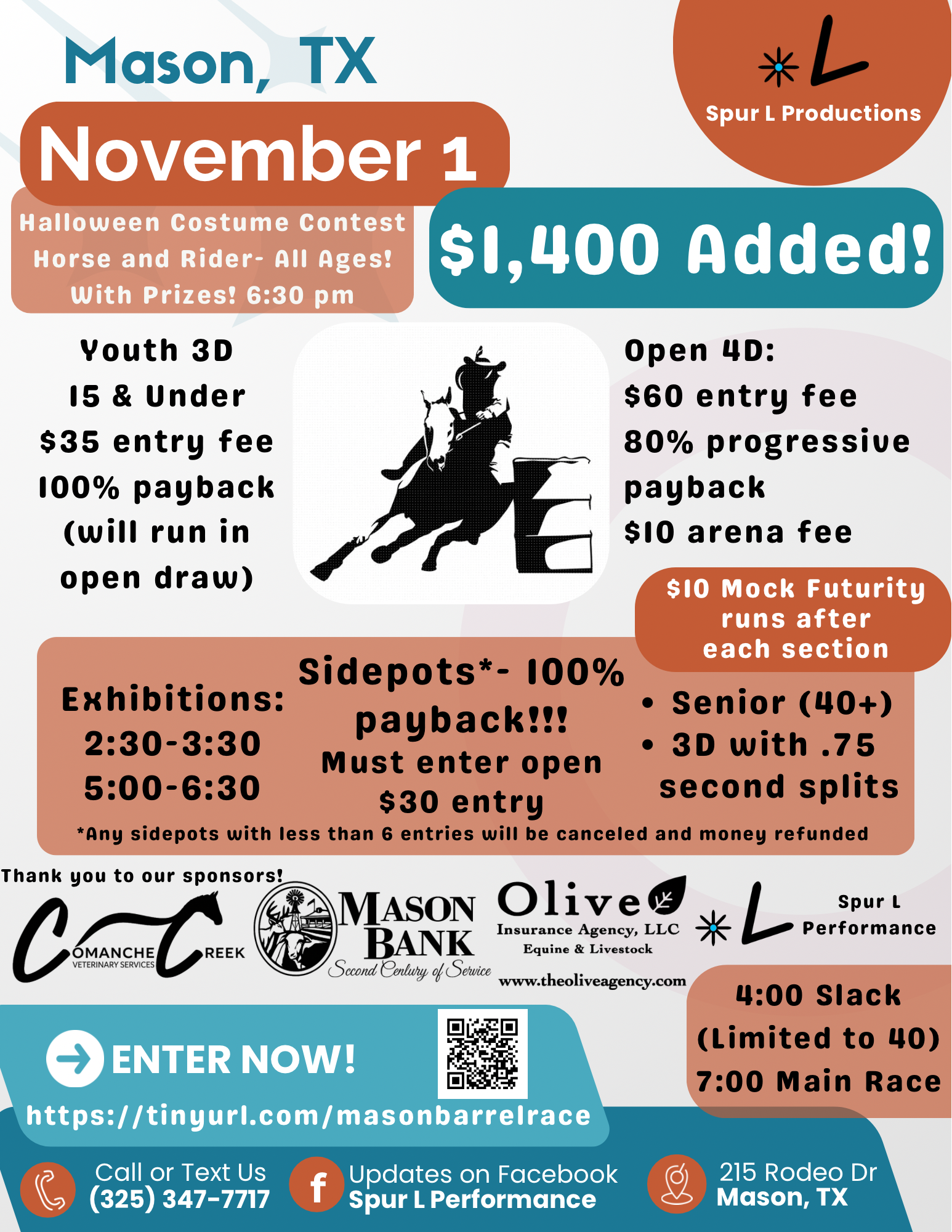 Flyer 1 for Mason, Tx Barrel Race
