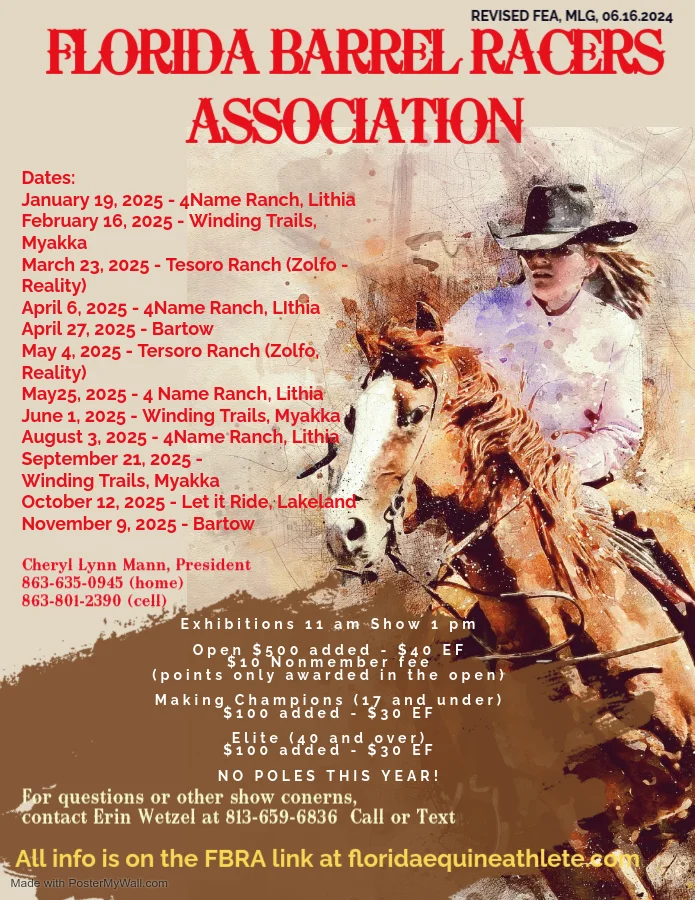 Flyer 1 for FBRA- Bartow