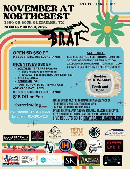 Flyer 1 for November at Northcrest