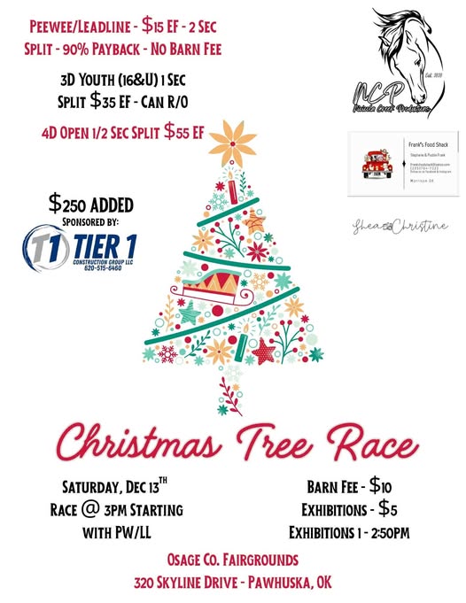 Flyer 1 for Christmas Tree Race