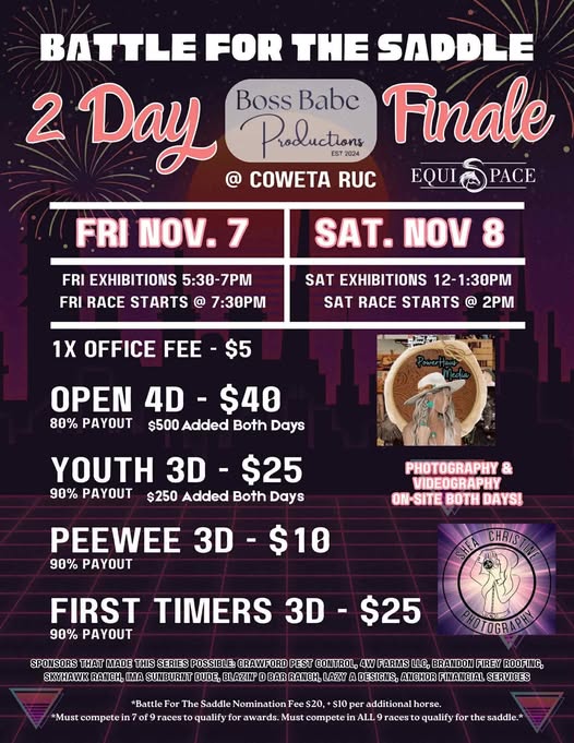 Flyer 1 for Battle For The Saddle