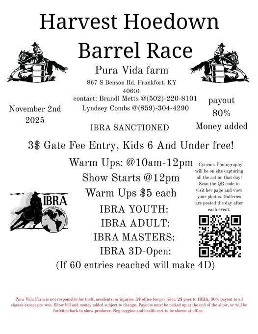 Flyer 1 for Harvest Hoedown