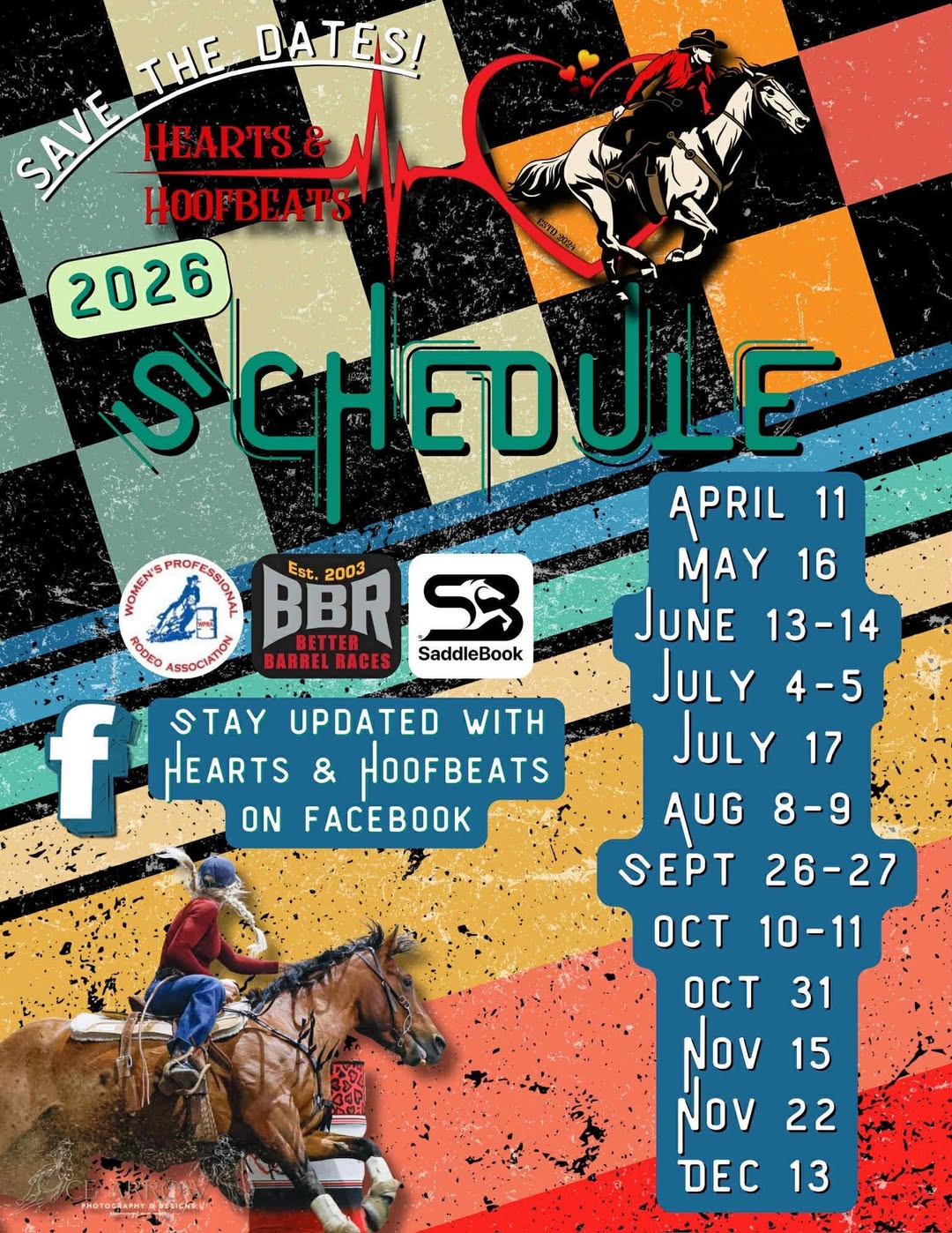 Hearts & Hoofbeats 2026 Schedule