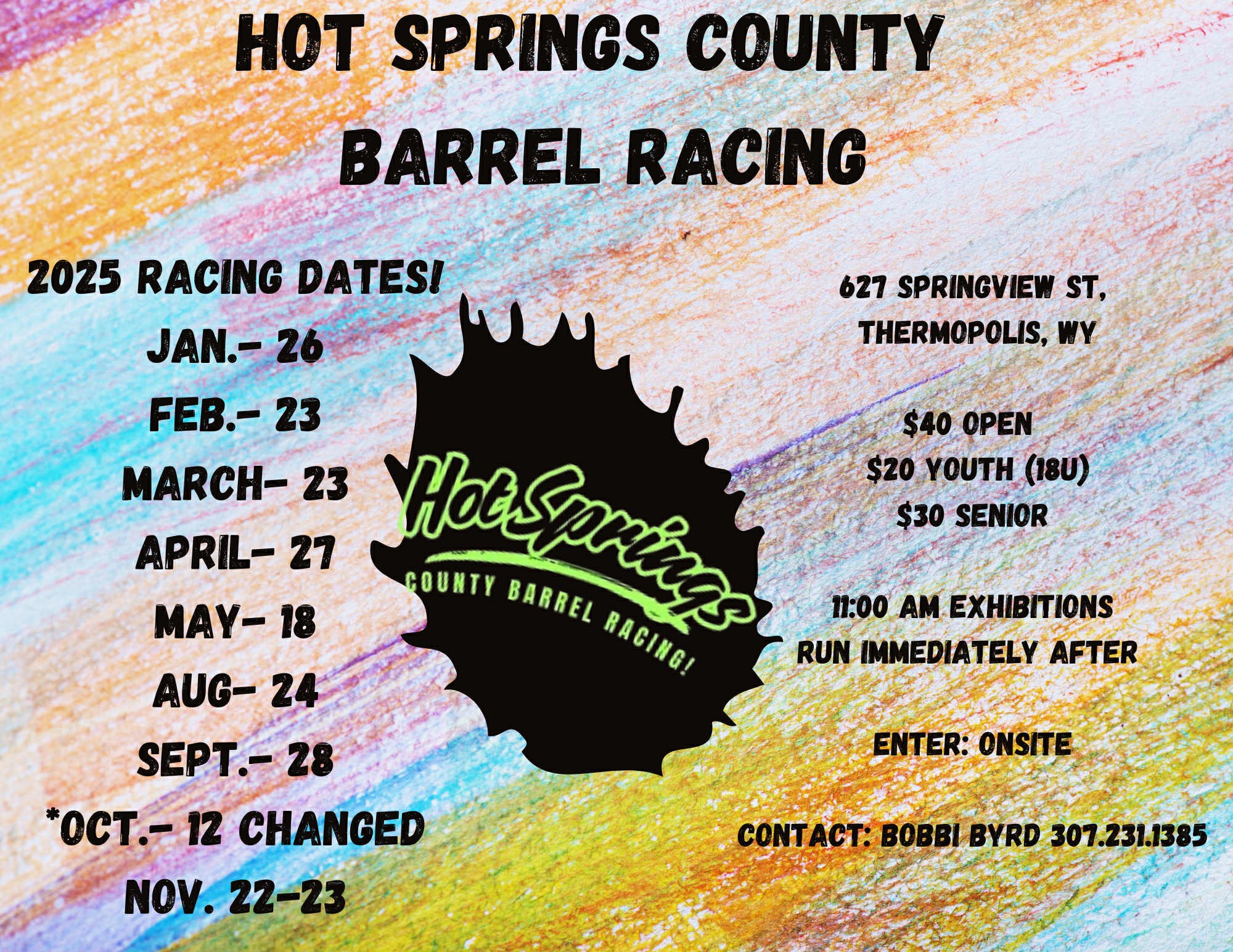 Hot Springs Barrel Racing