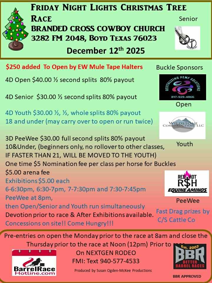 Fri Night Lights Christmas Tree Race