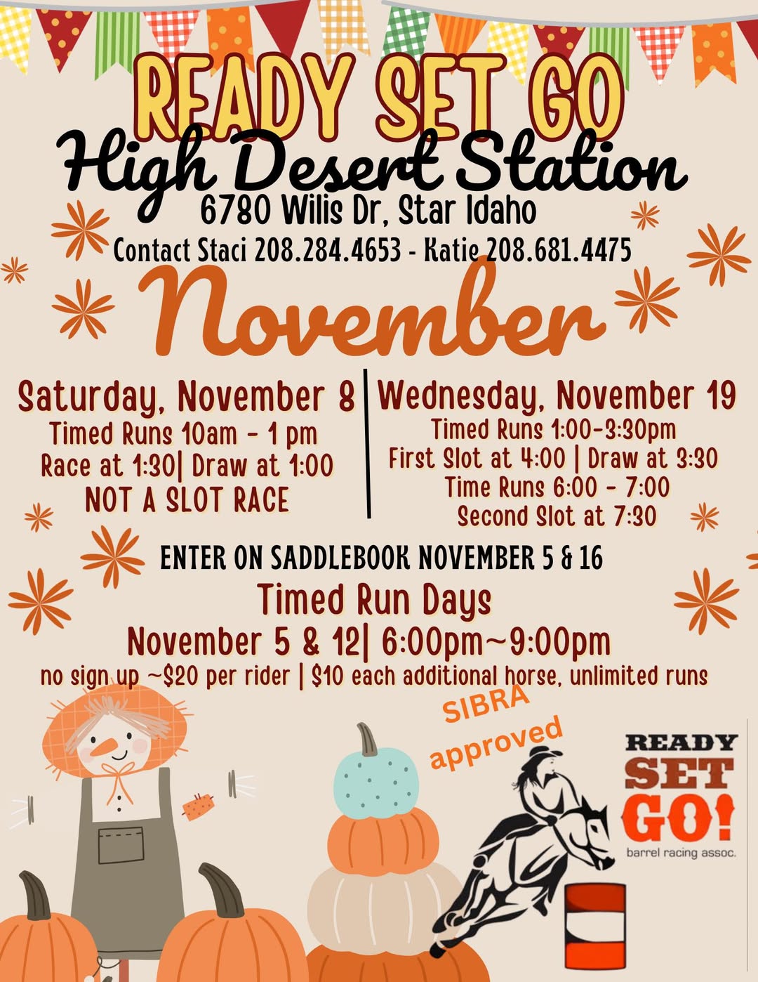 Flyer 1 for Ready Set Go