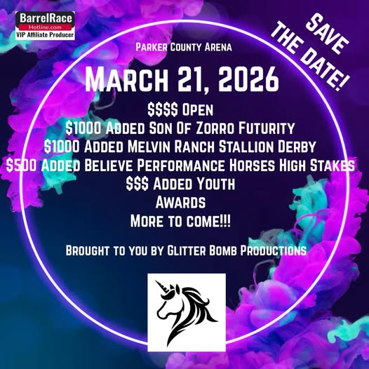 Flyer 1 for Open Futurity, Derby, HS, Open