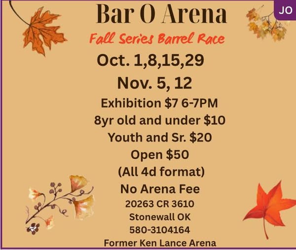 Fall Series Barrel Race