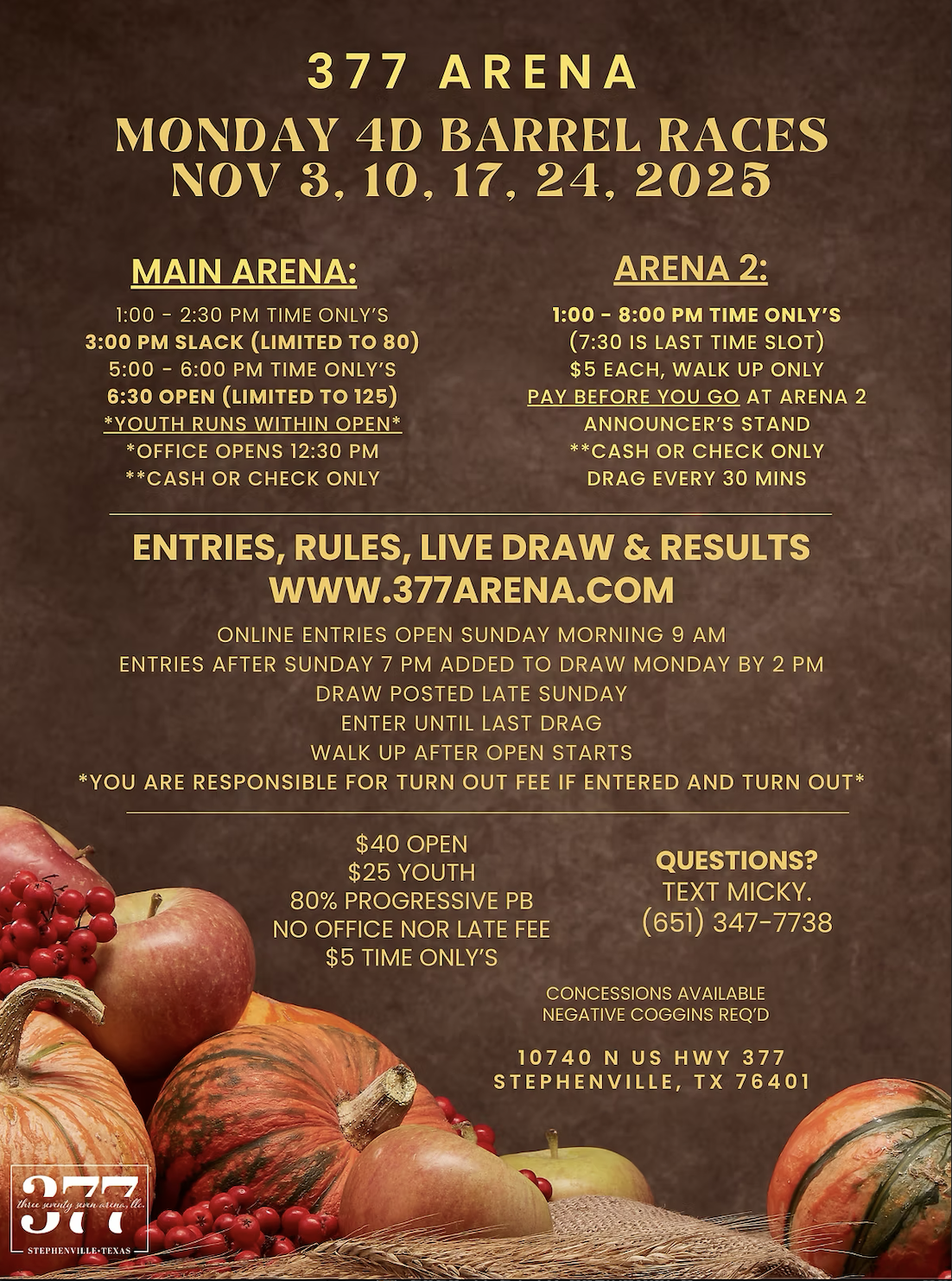 Flyer 1 for Open Jackpot