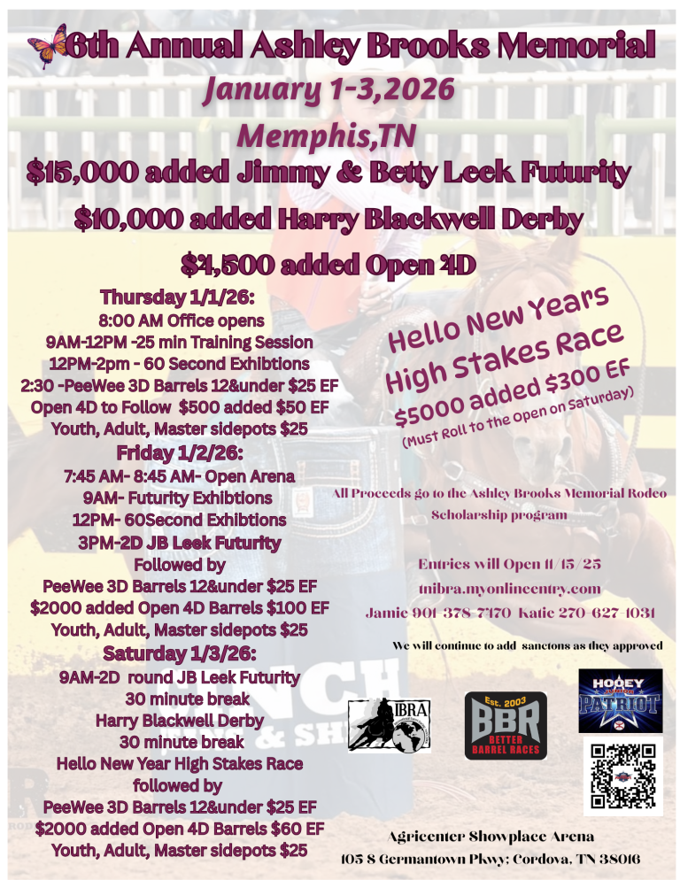 Flyer 1 for 6th Annual Ashley Brooks Memorial