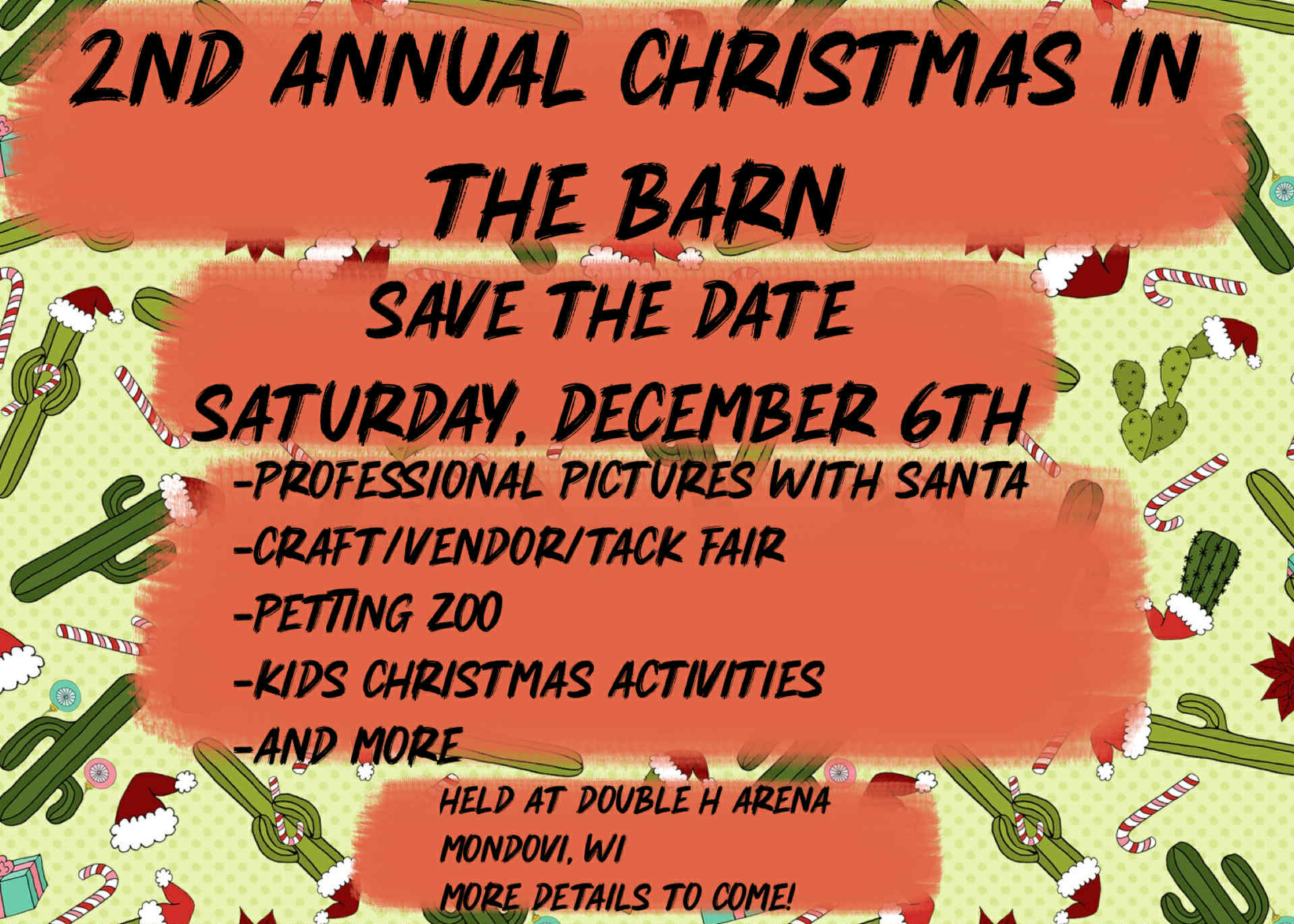 Flyer 1 for 2nd Annual Christmas in the Barn
