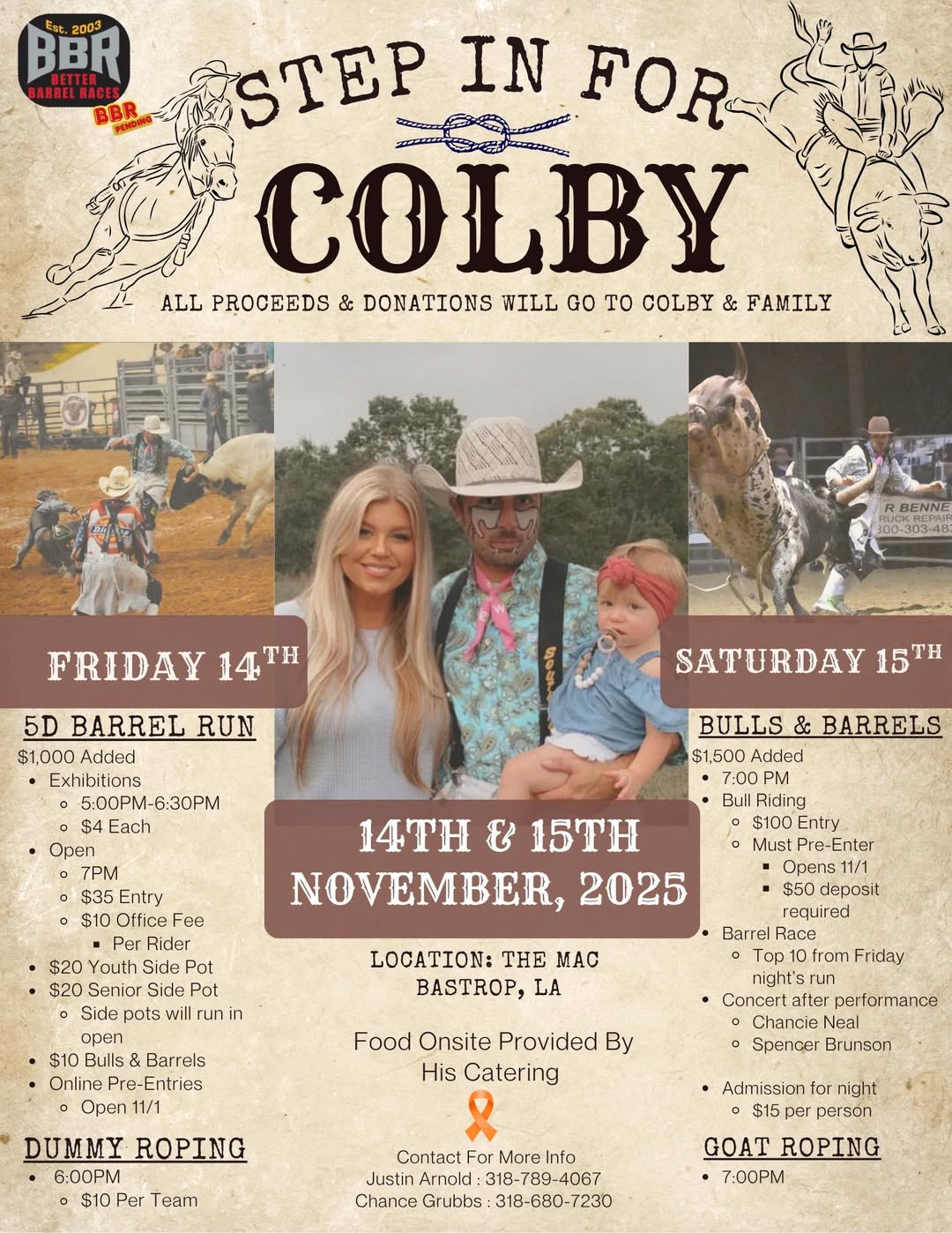 Flyer 1 for Step In For Colby