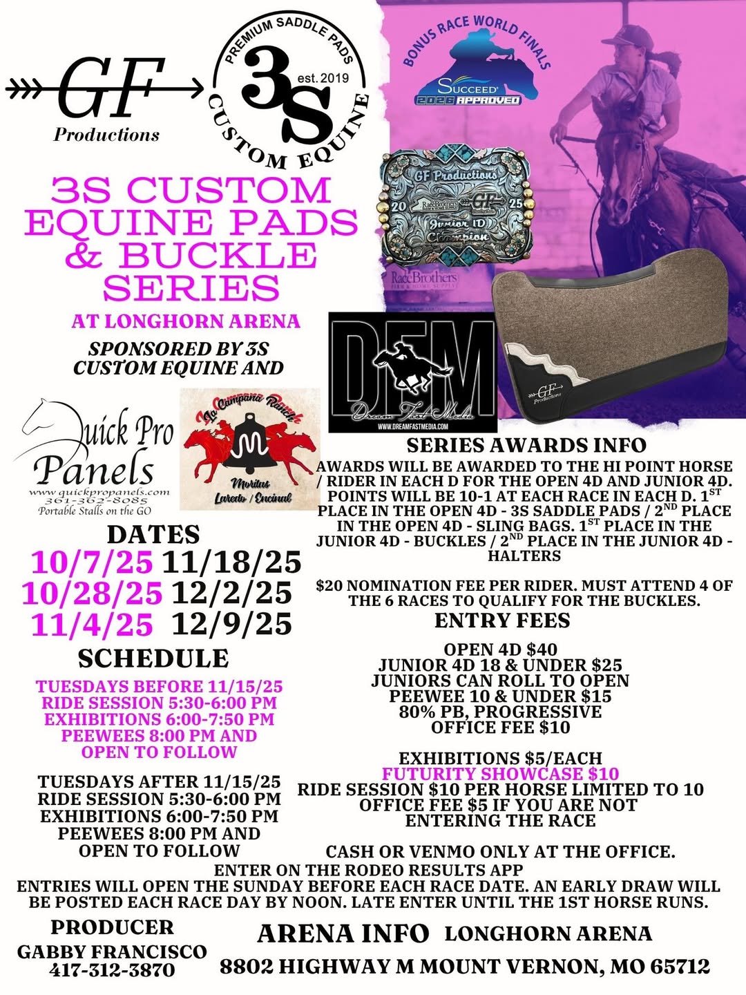 Flyer 1 for GF Production Barrel Series